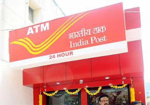 India Post opens 2 ATMs in Delhi;2800 more panIndia by Mar'15