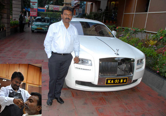 Meet Ramesh Babu, the billionaire barber who travels in Rolls Royce!