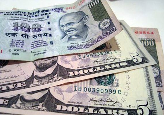 Rupee breaks 54-level against US dollar