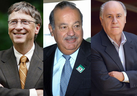 Top 10 richest people on planet in 2014