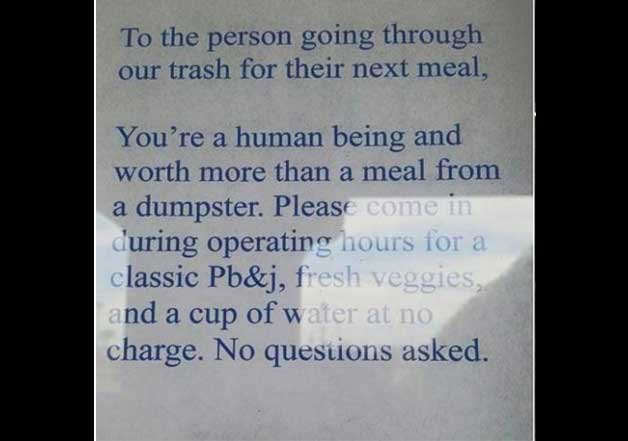 dumpster diver free food Oklahoma