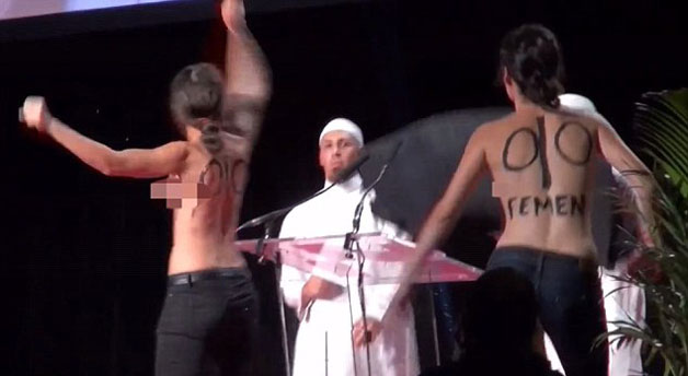 topless feminist muslim conference
