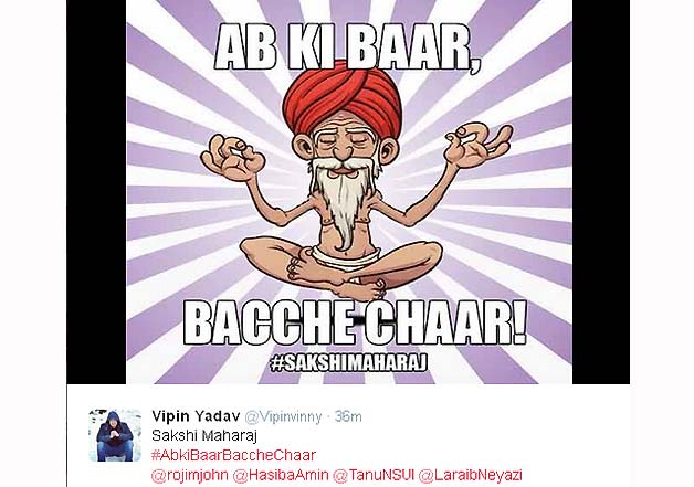 sakshi maharaj hinduism remark trolls