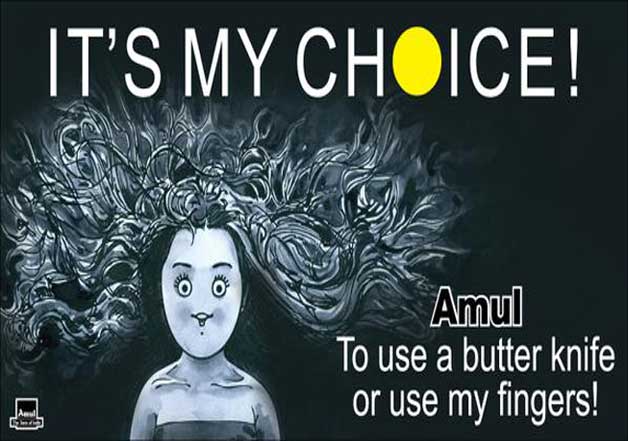 amul my choice poster
