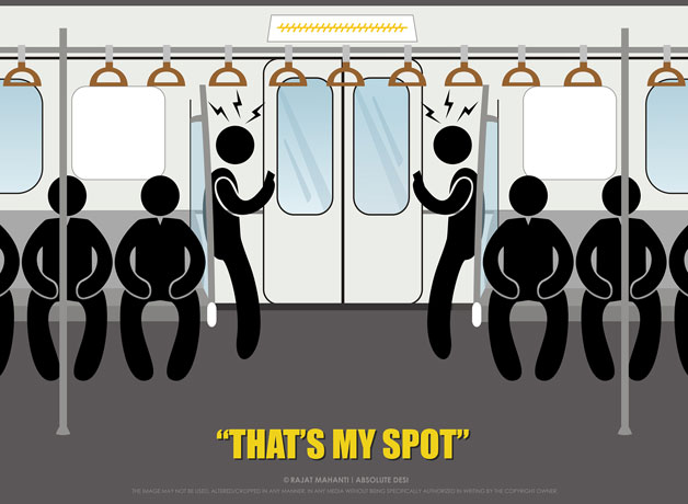 delhi metro posters
