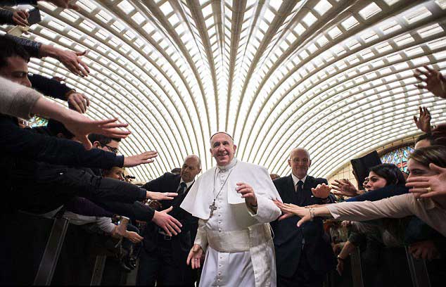 pope francis rock star