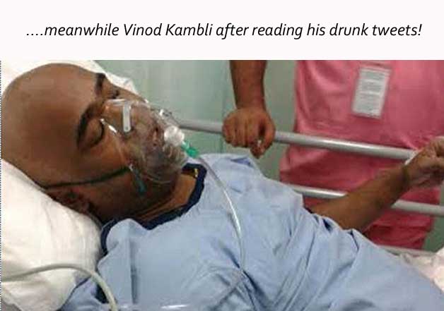 vinod kambli viral images on twitter