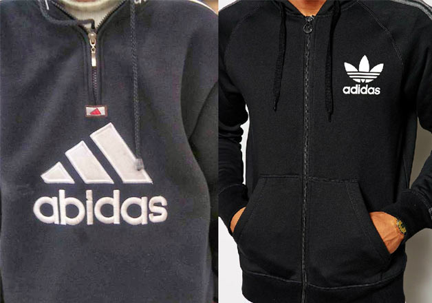 Adidas store duplicate logo