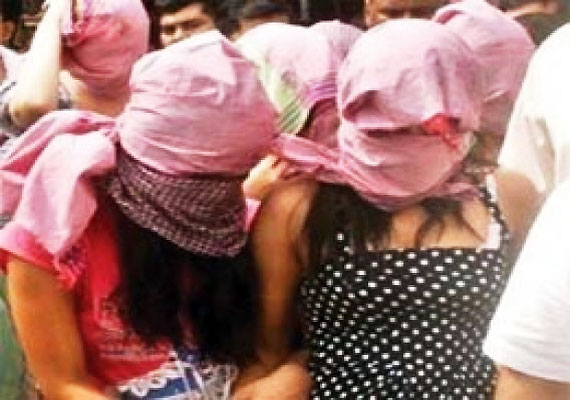 International Sex Racket Busted In Delhi 4 Girls Held