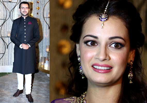 Dia Mirza Sahil Sangha S Lavish Sangeet Ceremony To Tie The Knot