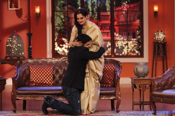 rekha in comedy nights with kapil
