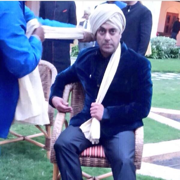 salman khan turban for arpita khan wedding