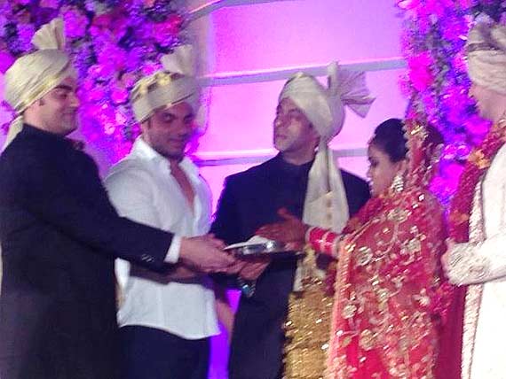 arpita khan wedding pics 