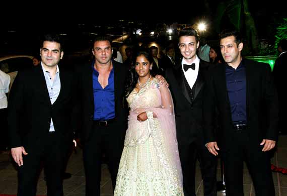 Arpita Khan reception