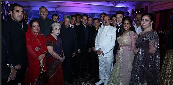 Arpita Khan reception