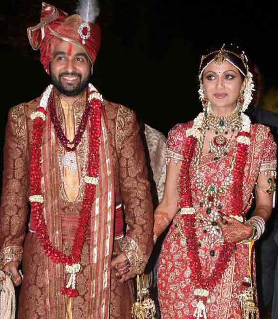 raj kundra and shilpa shetty wedding