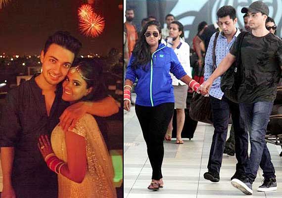 arpita khan aayush sharma honeymoon 