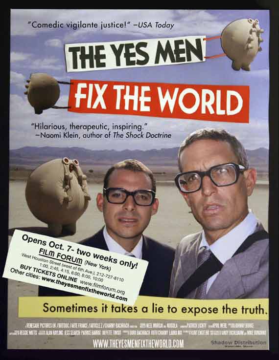 the yes man fix the world