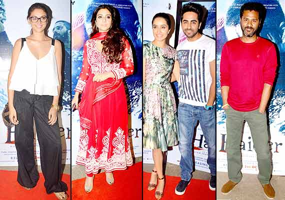 Bollywood celebs at Haider special screening 
