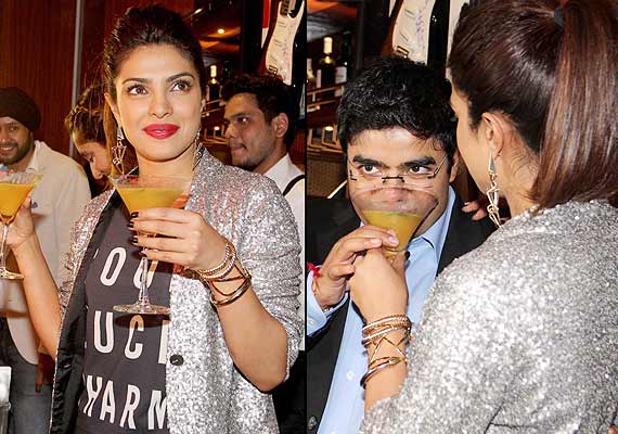 Priyanka Chopra Does Bartending For Brother At 'The Mugshot Lounge ...