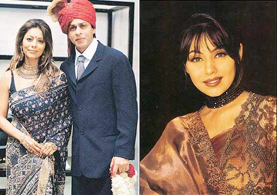 Shah Rukh Khan and Gauri wedding