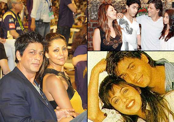 Shah Rukh Khan and Gauri rare images