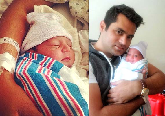 Veena Malik new born baby 