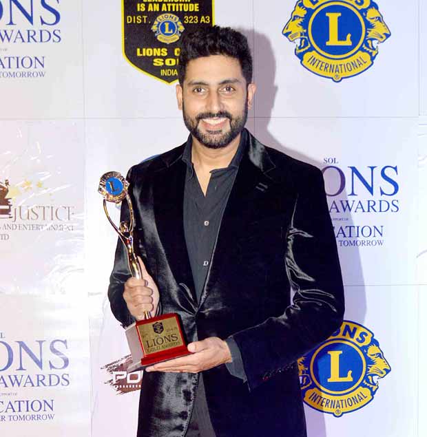 Abhishek Bachchan at Lions Gold Awards