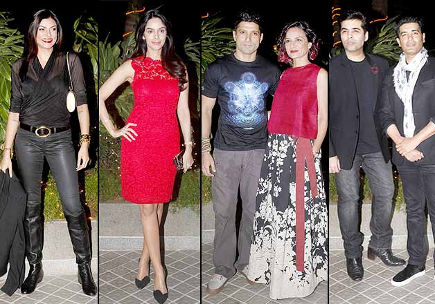 bollywood actresses birthday party 