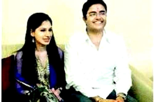 Siddharth Chopra with Kanika Mathur