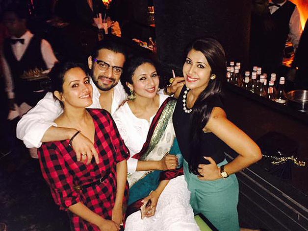 karan patel with wives