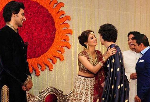 Kunal Kapoor and Naina Bachchan wedding reception