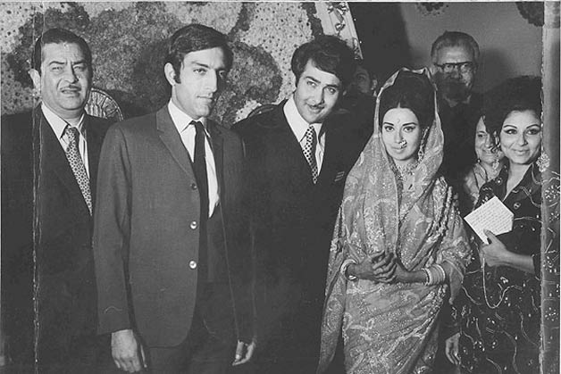 Randhir Kapoor and Babita