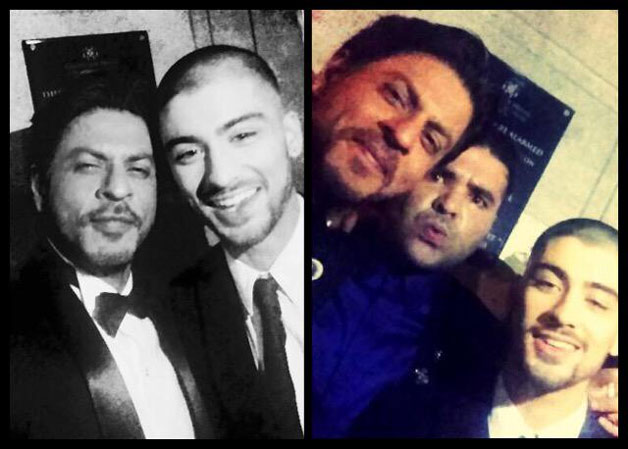 SRK and Zyan Malik selfie