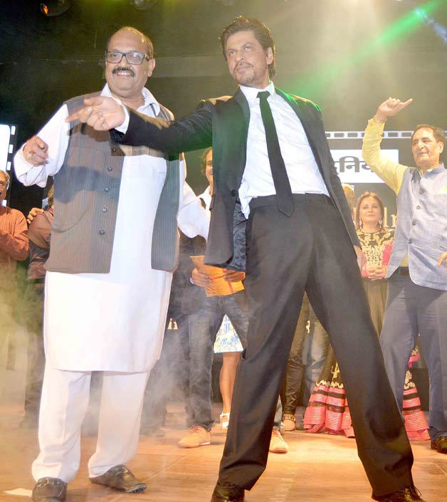 SRK with Amar Singh