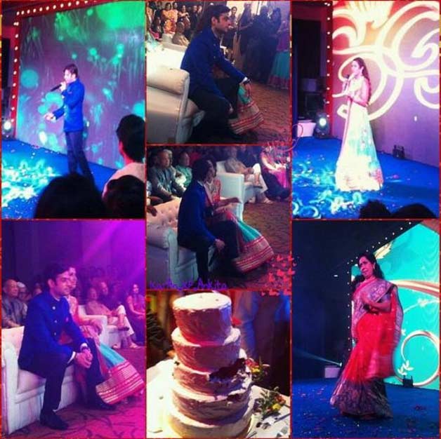 Karan- Ankita wedding candid pics