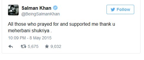 Salman Khan twitter