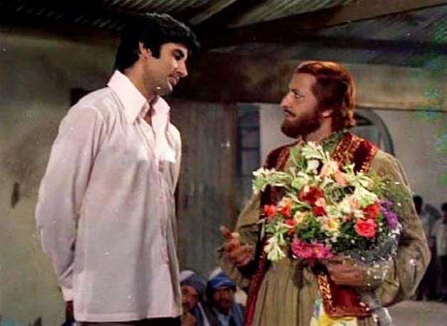 Zanjeer -Amitabh Bachchan and Pran
