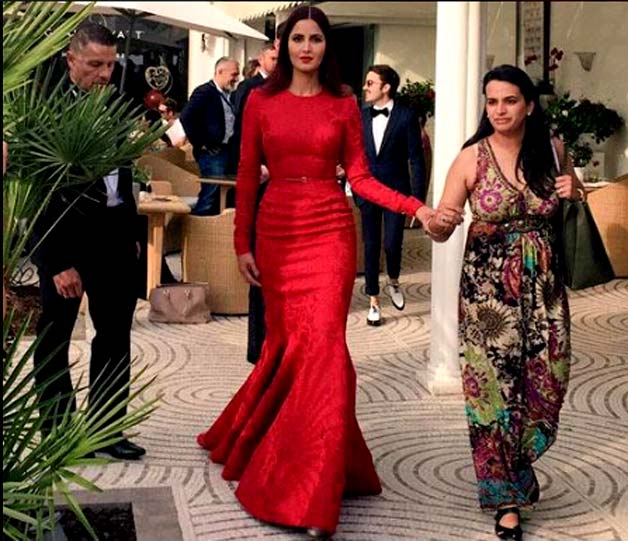 Katrina Kaif Cannes red look