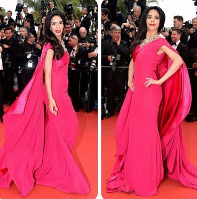 Mallika sherawat cannes outlet dress