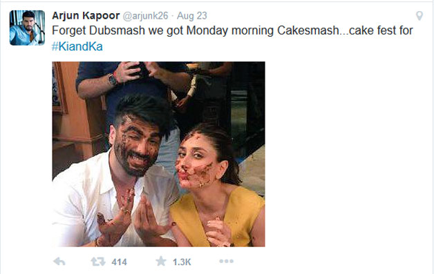 arjun kapoor kareena kapoor cakesmash