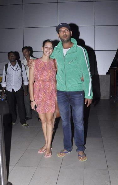 yuvraj singh hazel keech