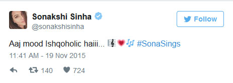 Sonakshi Sinha first song Ishqoholic