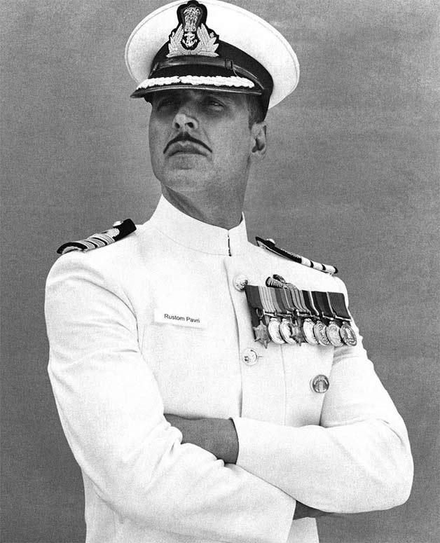 Akshay Kumar Rustom look