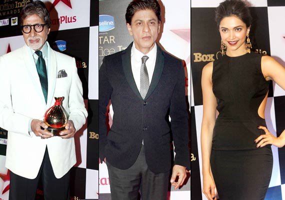 Box Office India awards: Big B, SRK, Deepika and Alia sizzle at the event! (see pics)