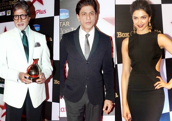 Box Office India awards: Big B, SRK, Deepika and Alia sizzle at the event! (see pics) Box Office India awards: Big B, SRK, Deepika and Alia sizzle at the event! (see pics)