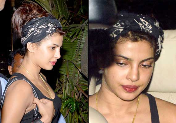 Priyanka Chopra spotted glum without makeup (view pics)