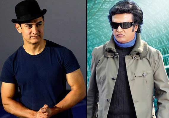 Superstar Rajinikanth and Mr. Perfectionist Aamir Khan in 'Robot 2'? (view pics)