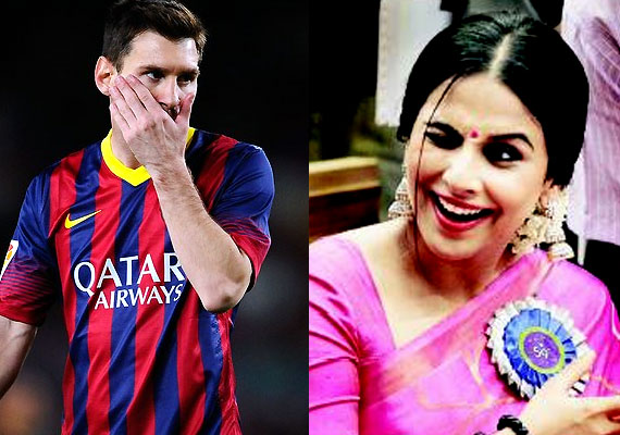Vidya Balan Confesses New Found Love For Messi Siddharth Are You Listeningand 63