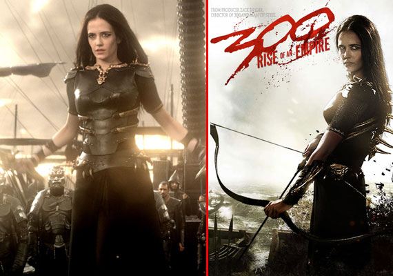 First Look Eva Green Battles In ‘300 Rise Of The Empire’ View Pics